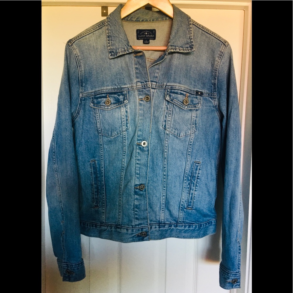 NWOT Lucky 🍀 Brand Classic Denim Jacket